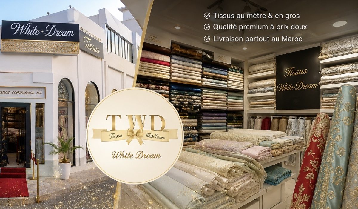 Tissus White Dream.. عالم الأقمشة الراقية يجمع بين الجودة والذوق