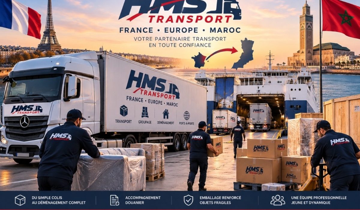 HMS Transport : la confiance au cœur du transport France–Maroc