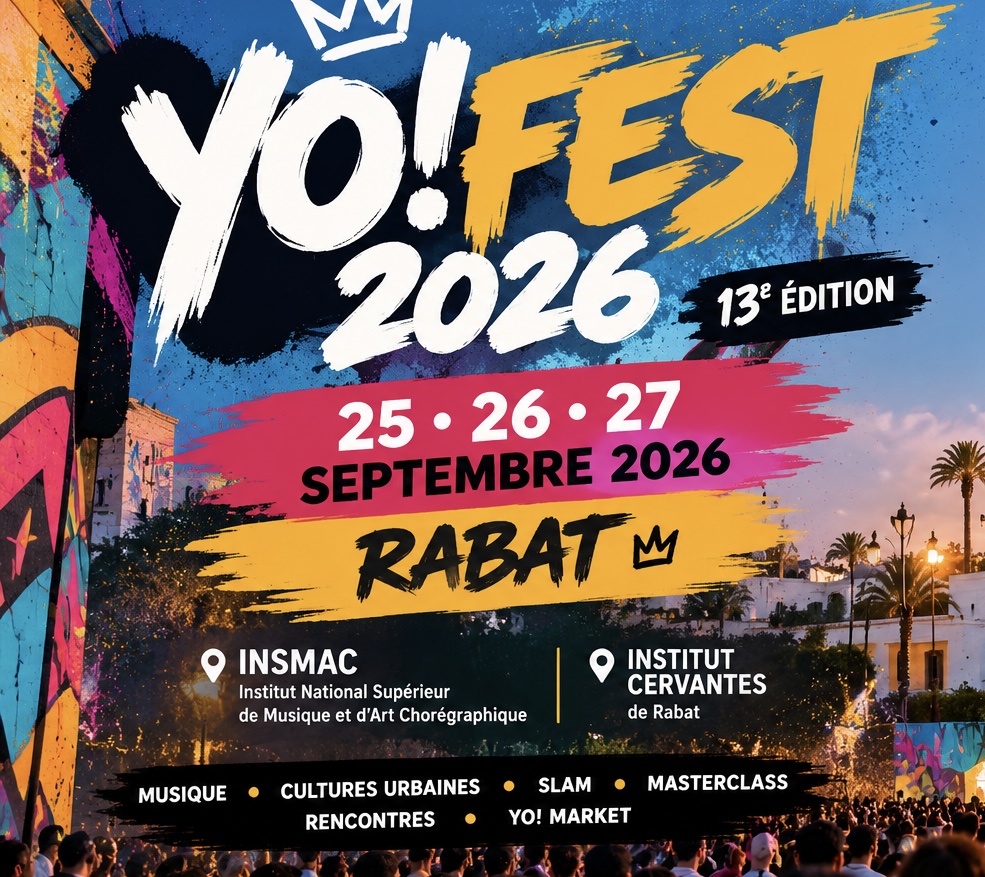 Yo!Fest 2026 revient à Rabat pour une 13e édition dédiée aux cultures urbaines
